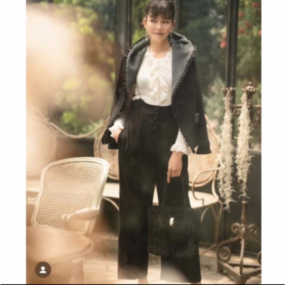 M'S GRACY(エムズグレイシー)のエムズグレイシー　サロペット　黒 レディースのパンツ(サロペット/オーバーオール)の商品写真