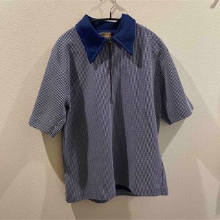 70s vanheusen half zip pull over(ポロシャツ)