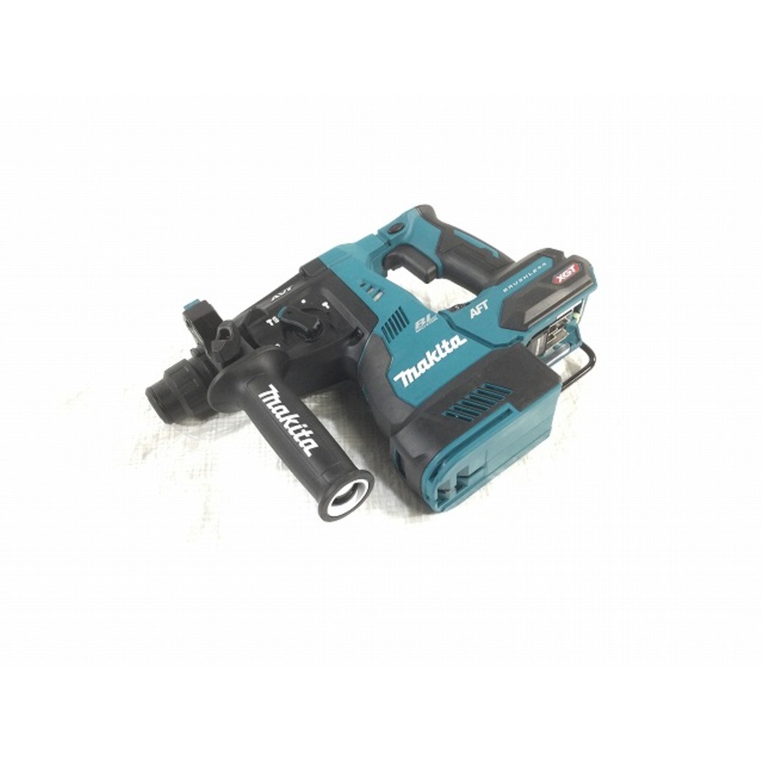 ☆未使用品☆makita マキタ 40Vmax 28mm 充電式ハンマドリル HR001GRDX 青/ブルー バッテリー2個(2.5Ah) 充電器 ケース付 78037