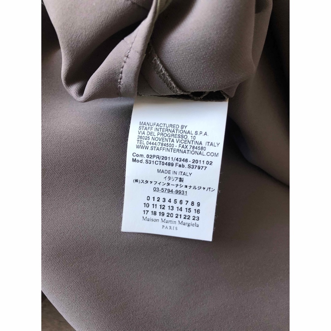 Maison Martin Margiela(マルタンマルジェラ)のMaison Martin Margiela ドレス ワンピース/ グレージュ レディースのワンピース(ひざ丈ワンピース)の商品写真