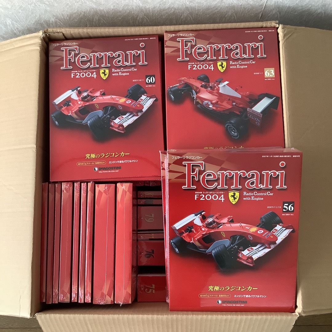 Ferrari(フェラーリ)の週刊 フェラーリ ラジコンカー 100巻【未組立品】 エンタメ/ホビーのおもちゃ/ぬいぐるみ(模型/プラモデル)の商品写真