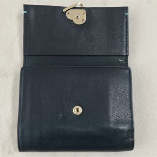 LANVIN en Bleu - LANVIN en Bleu 三つ折り財布 牛革 レザー