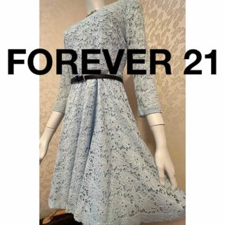 フォーエバートゥエンティーワン(FOREVER 21)のFOREVER 21 レース がオシャレな ワンピース　(ミニワンピース)