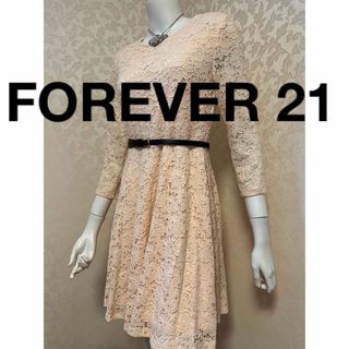 フォーエバートゥエンティーワン(FOREVER 21)のFOREVER 21 レース が オシャレな ワンピース　(ミニワンピース)