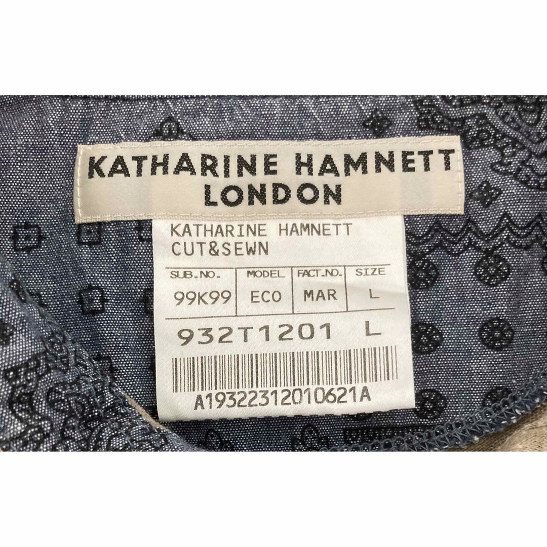 KATHARINE HAMNETT(キャサリンハムネット)の【KATHARINE HAMNETT LONDON】メンズポロシャツ メンズのトップス(ポロシャツ)の商品写真