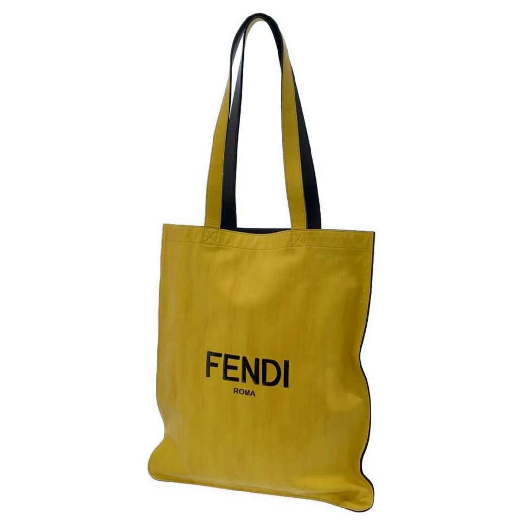 FENDI   フェンディ トートバッグ ロゴ ショッピングバッグ レザー
