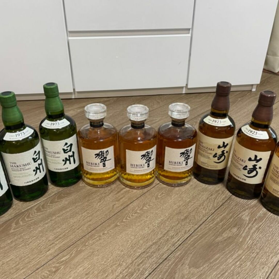 サントリー - 早い者勝ち飲み比べセット　ジャパニーズウイスキー山崎3本、白州3本、響3本セット