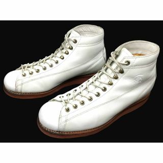 CHIPPEWA - CHIPPEWA チペワ モンキーブーツ ホワイトレザー US9EEの