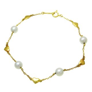 ミキモト(MIKIMOTO)のミキモト ブレスレット  K18 アコヤ真珠 5.6mm(ブレスレット/バングル)