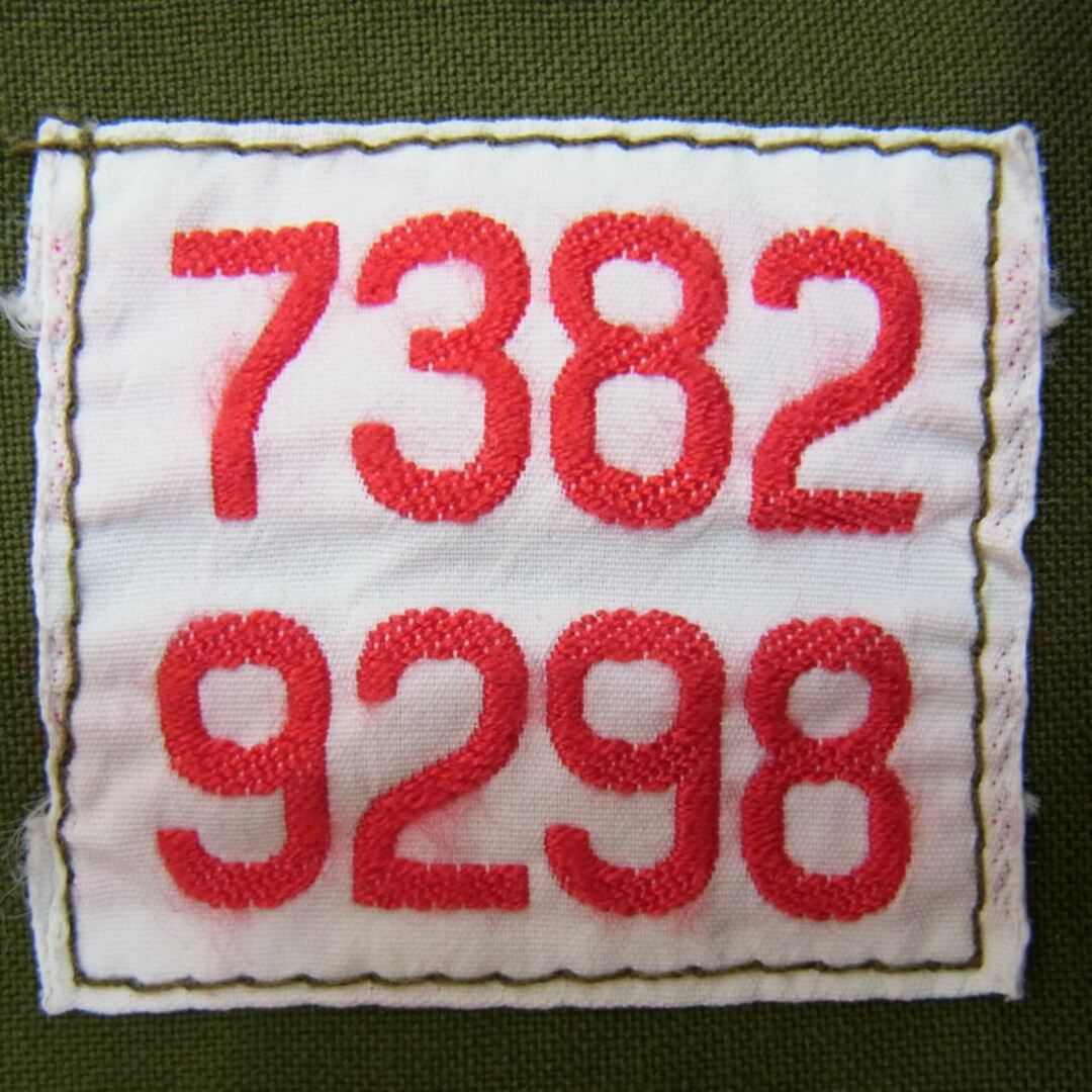 ヴィンテージ VINTAGE ミリタリー 73829298 70’s Denmark Army Field Coat デンマーク軍 フィールドコート ジャケット カーキ系 サイズ表記無