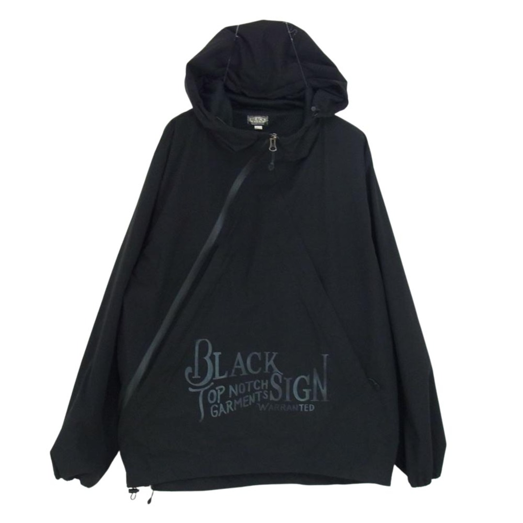 BLACK SIGN ブラックサイン High-spec BS Anorak Parka ハイスペックBS アノラックパーカー ジャケット ブラック系 M