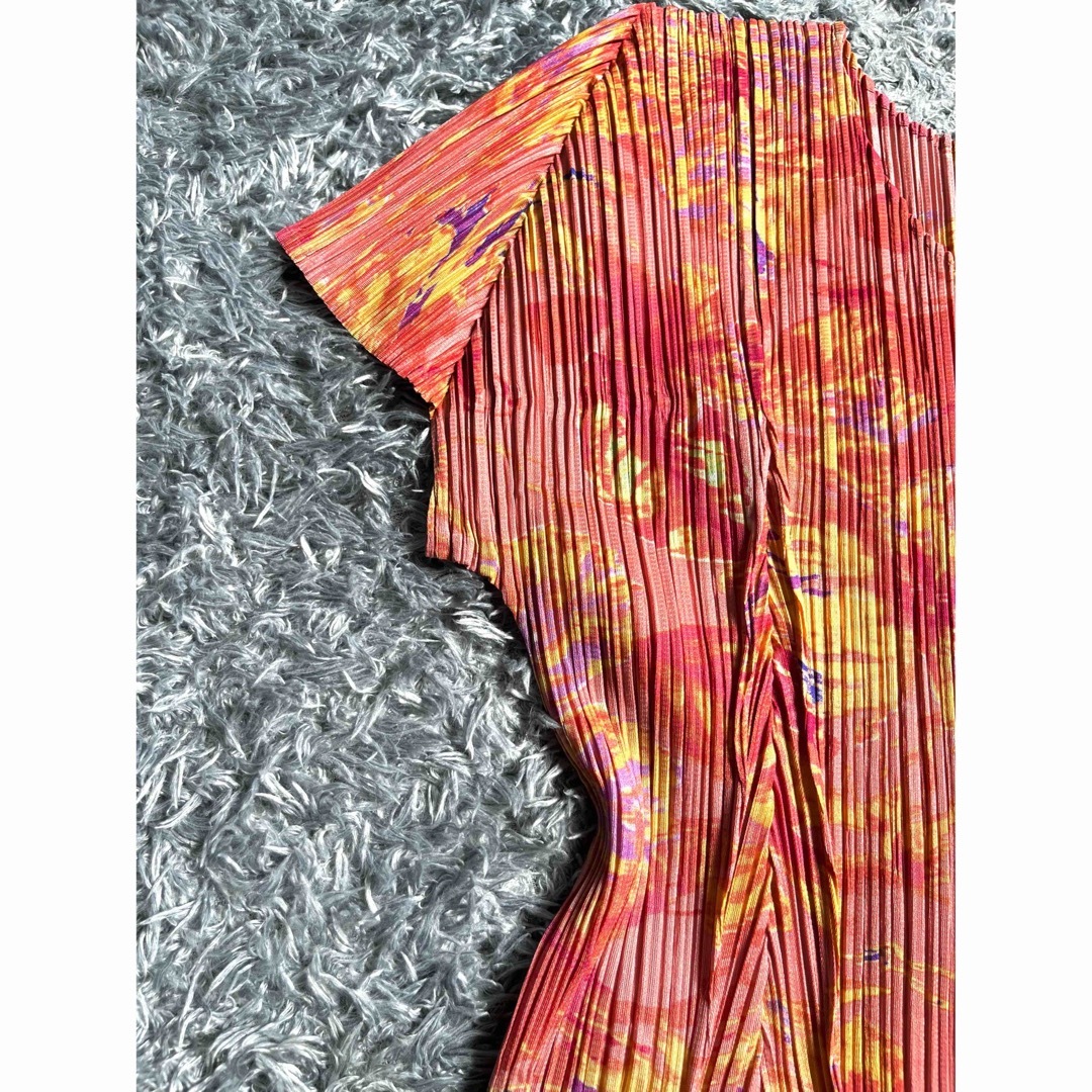 PLEATS PLEASE ISSEY MIYAKE - 超美品！PLEATS PLEASE 花柄 ボタニカル