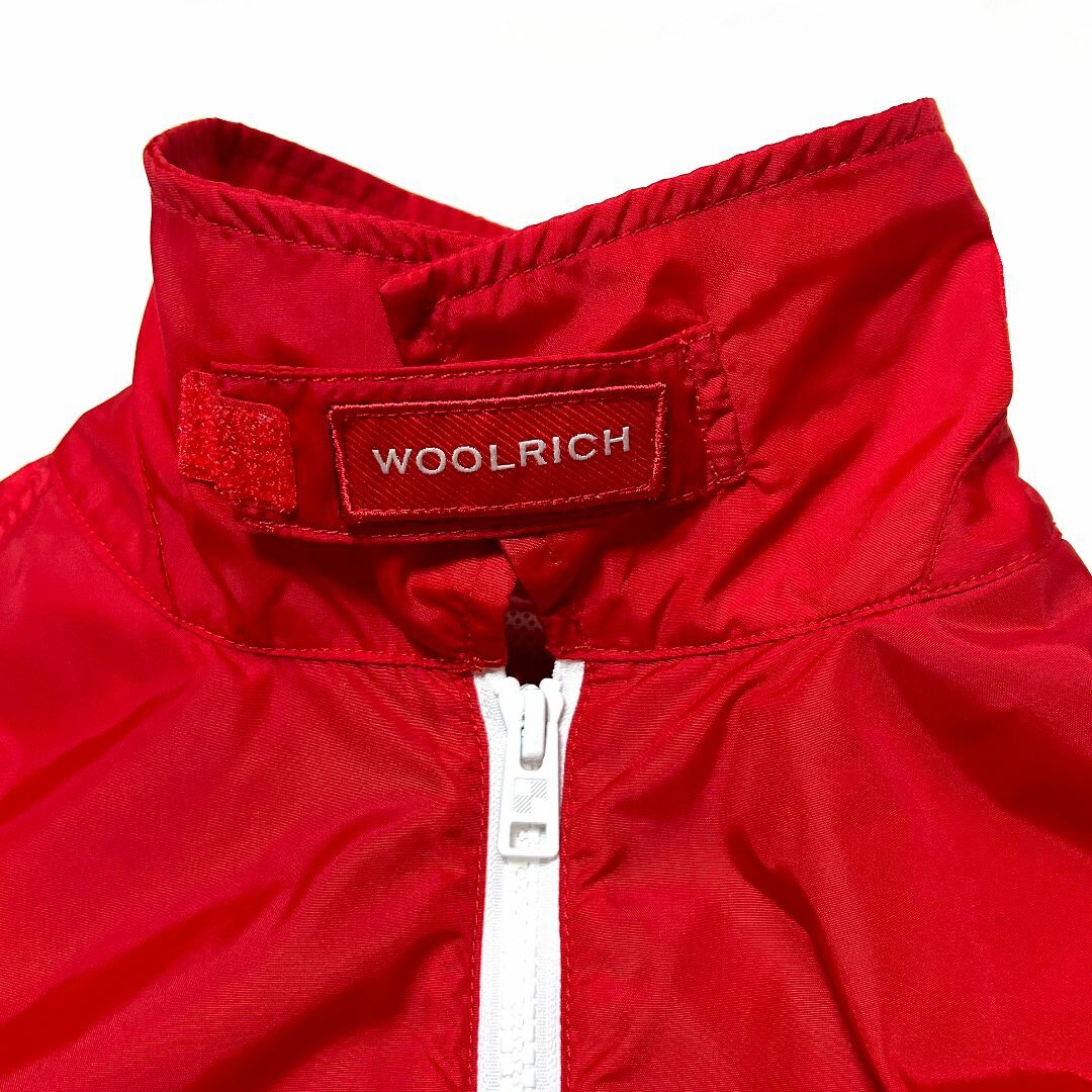 WOOLRICH(ウールリッチ)の新品　Sサイズ　ウールリッチ　ディープ シックス　ウインドブレーカー　レッド メンズのジャケット/アウター(ナイロンジャケット)の商品写真