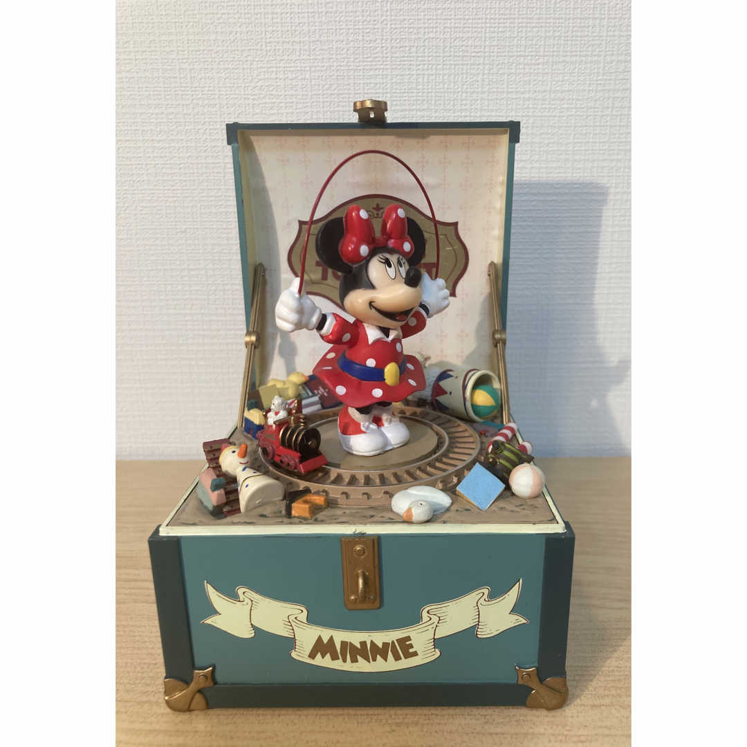 Disney(ディズニー)の【激レア】ミニーズ トイ チェスト MINNIE'S TOY CHEST インテリア/住まい/日用品のインテリア小物(オルゴール)の商品写真