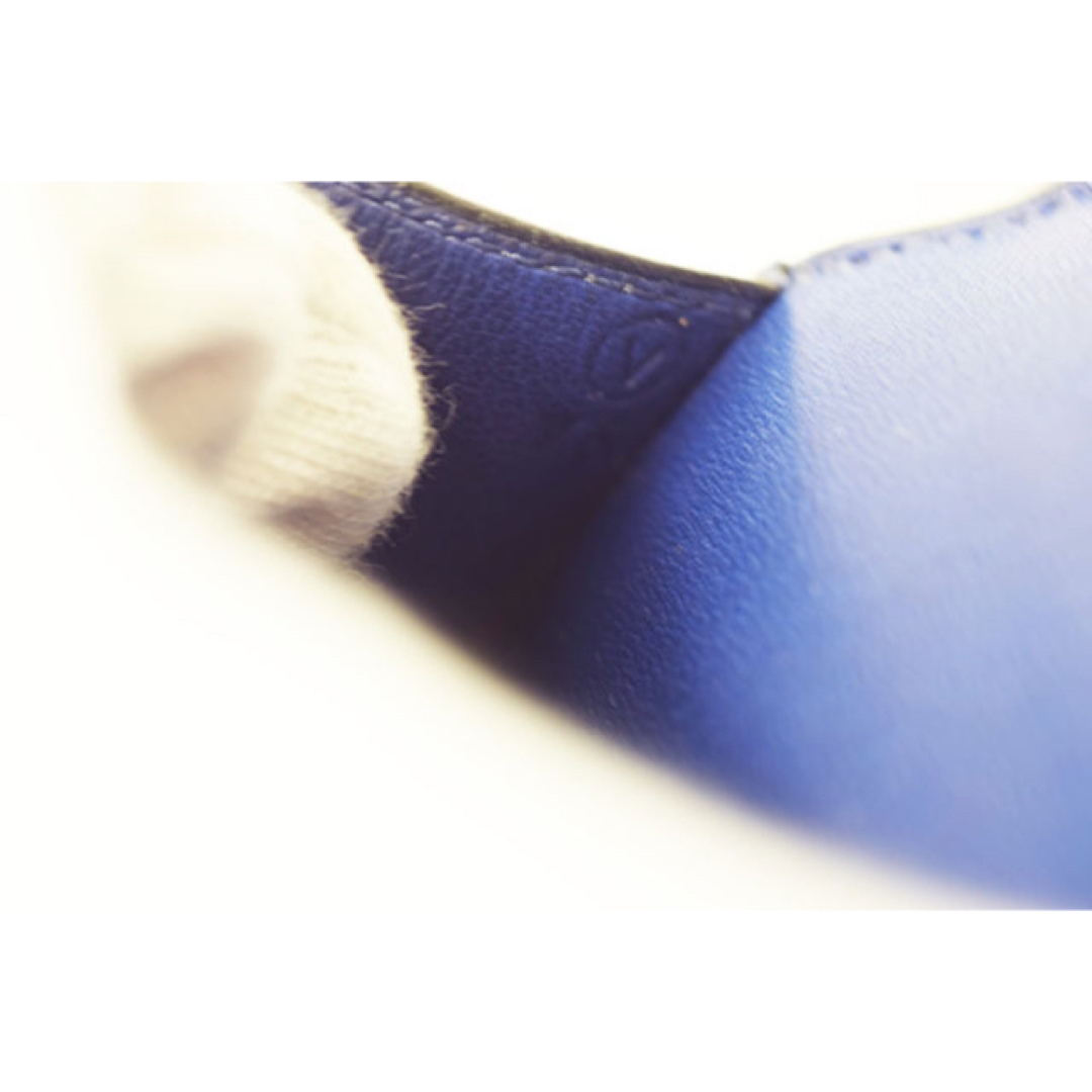 Hermes(エルメス)のエルメス ミニミニ コンスタンス14 マイクロ ブルー リザード G金具 青 レディースのバッグ(ショルダーバッグ)の商品写真