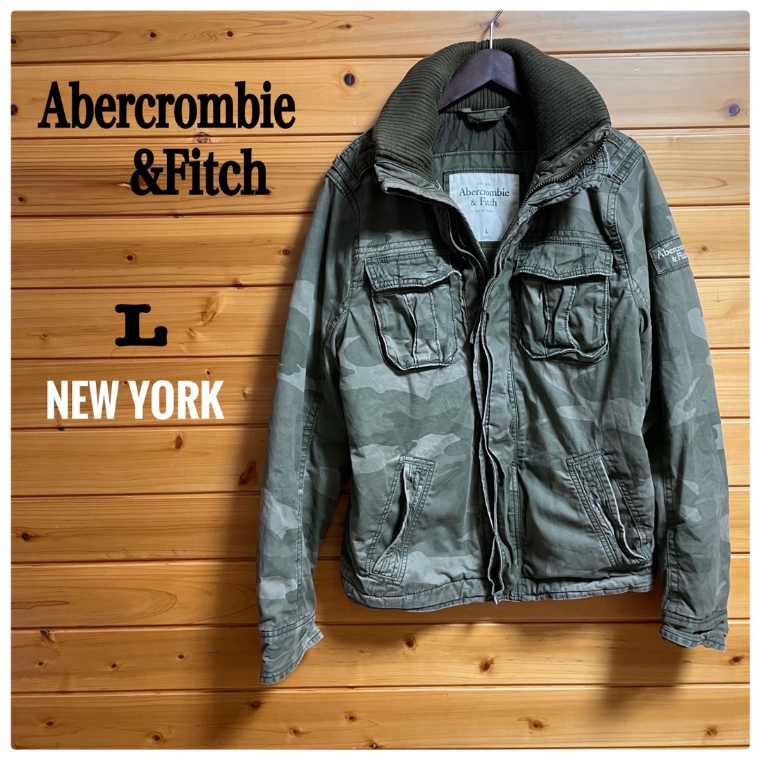 ブルゾン【正規品、激レア】Abercrombie\u0026Fitch アバクロ レザー