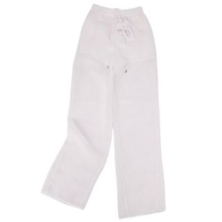 マルタンマルジェラ(Maison Martin Margiela)の未使用 メゾンマルジェラ Maison Margiela 1 パンツ ロングパンツ ワイドパンツ シースルー レイヤード ボトムス レディース 36(S相当) ホワイト(その他)