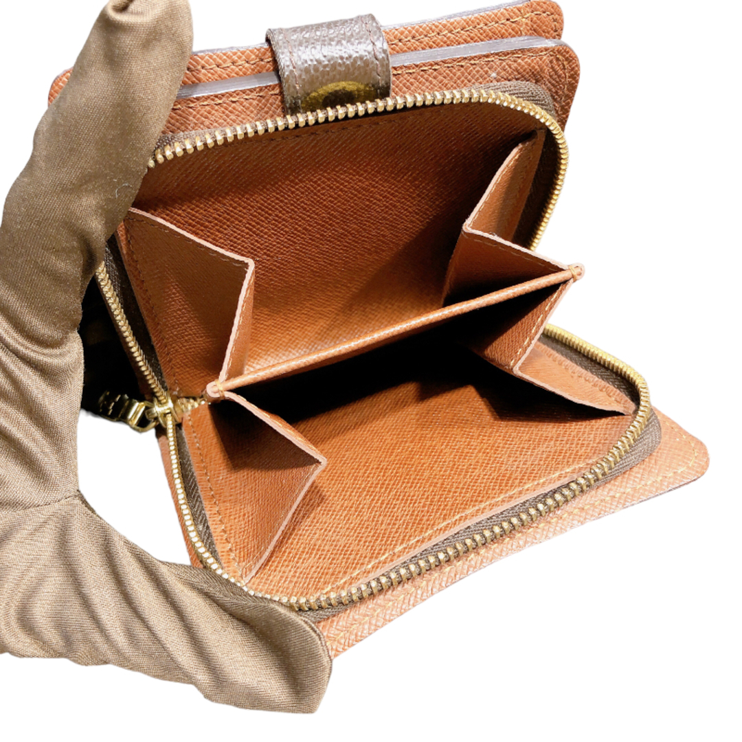 ルイ・ヴィトン LOUIS VUITTON コンパクト・ジップ M61667 モノグラム