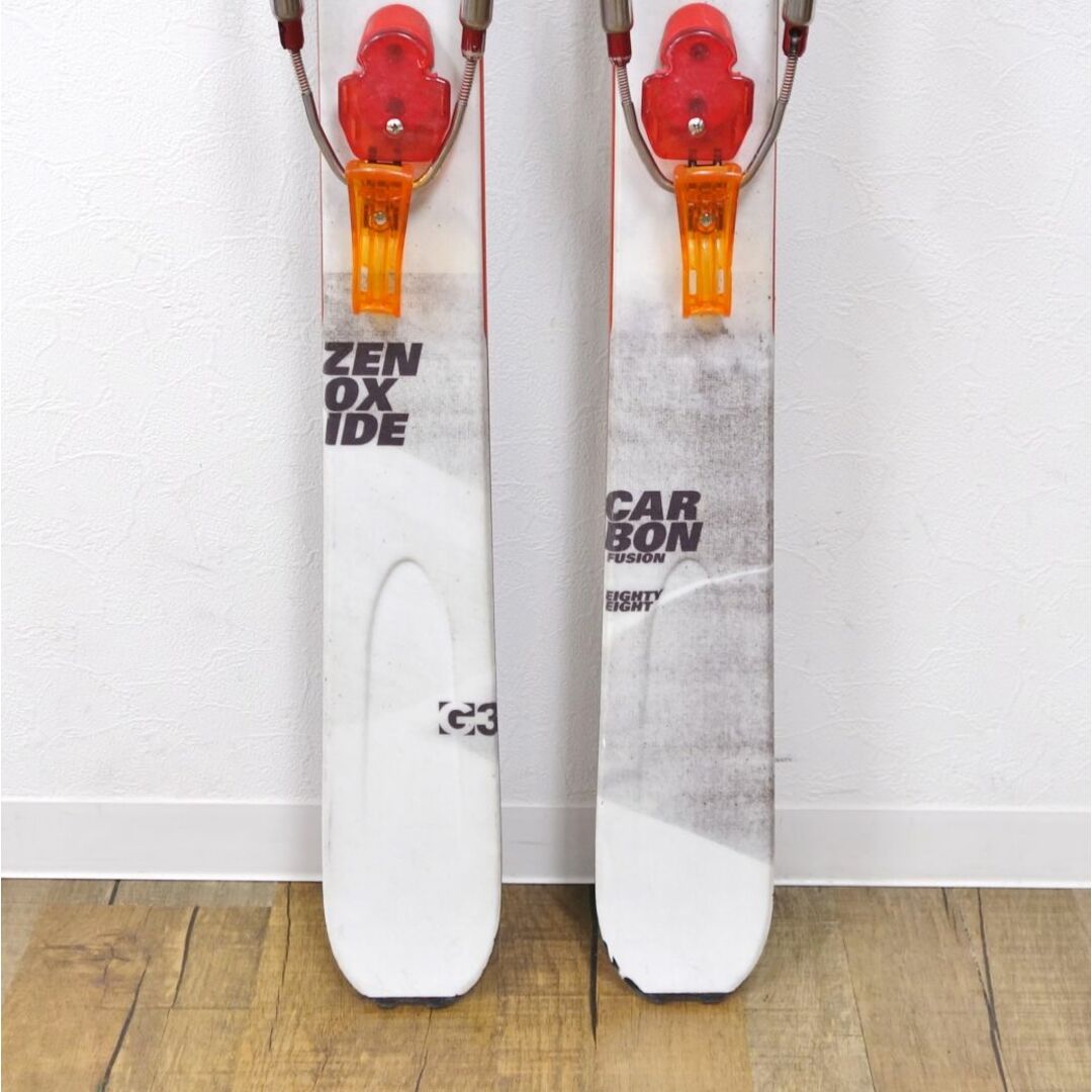 ジースリー G3 テレマーク スキー ZENOXIDE ゼンオキサイド 169cm センター88mm ビンディング G3タルガ バックカントリー 登山 ジースリー G3 テレマーク スキー ZENOXIDE ゼンオキサイド 169cm センター88mm ビンディング G3タルガ バックカントリー 登山