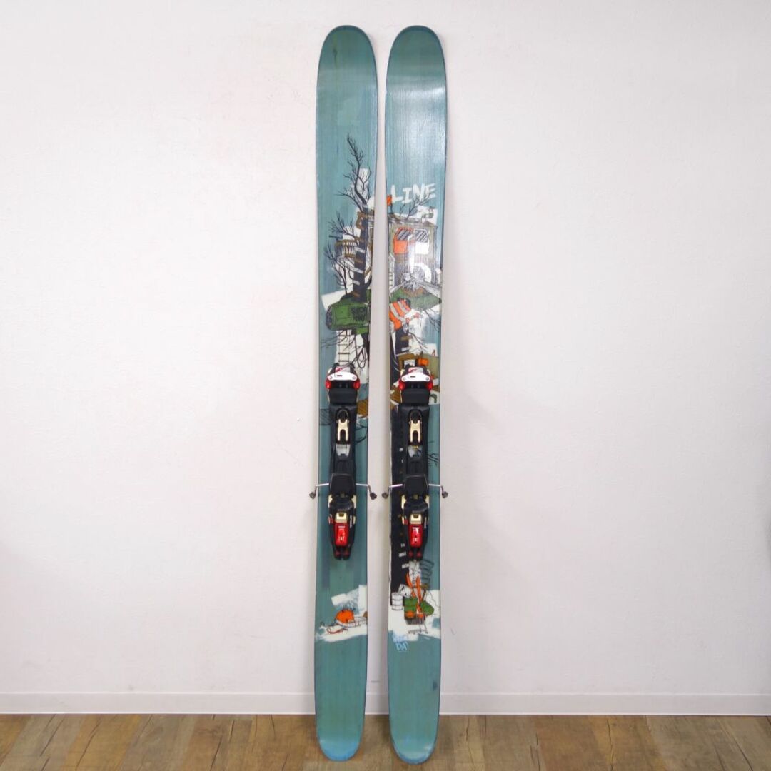 ライン LINE 山スキー SICK DAY 186cm センター 125mm ライン LINE 山スキー SICK DAY 186cm センター 125mm