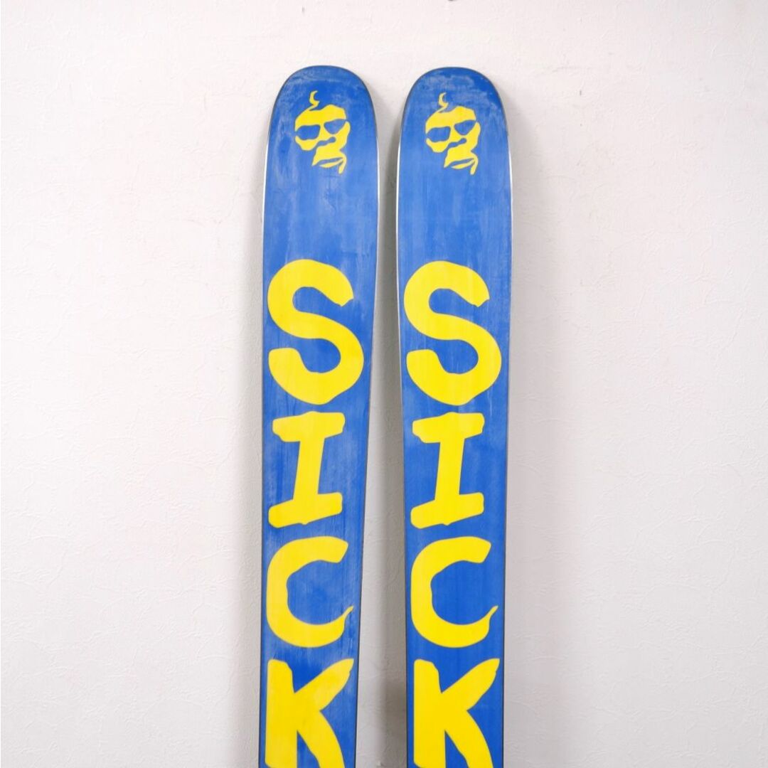 ライン LINE 山スキー SICK DAY 186cm センター 125mm ビンディング MARKER TOUR F10 マーカー ツアースキー  バックカントリー 重量実測：3440g（ビンディング含む1本)