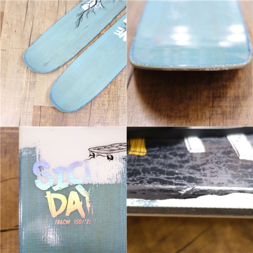 ライン LINE 山スキー SICK DAY 186cm センター 125mm ライン LINE 山スキー SICK DAY 186cm センター 125mm