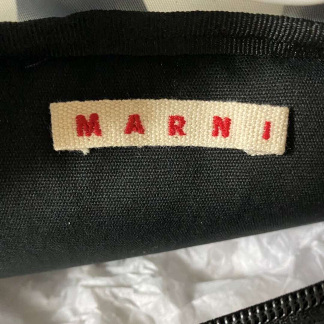 新品タグ付 MARNI マルニ ロゴ バックパック リュック ブラック