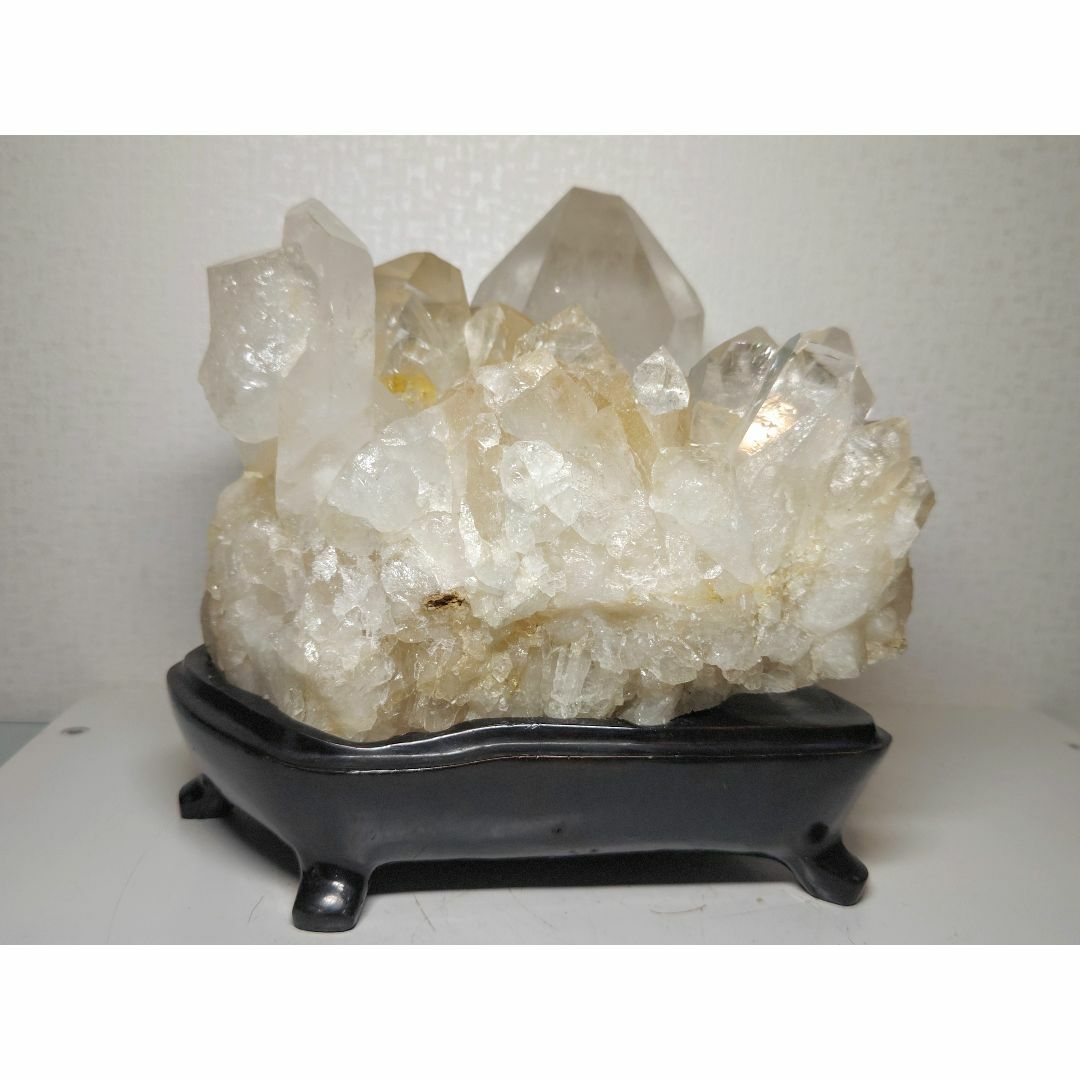 水晶 14.6kg クォーツ 原石 鑑賞石 自然石 誕生石 鉱物 鉱石 水石