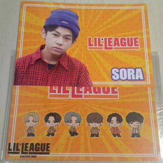 エグザイル トライブ(EXILE TRIBE)のLIL LEAGUE 難波碧空 ネームカード カードボード ネームボード(ミュージシャン)