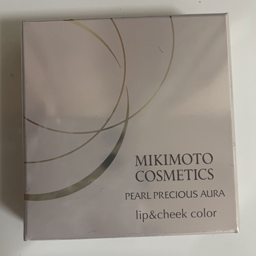 MIKIMOTO COSMETICS(ミキモトコスメティックス)のパールプレシャスオーラ リップ&チークカラー モーヴピンク コスメ/美容のベースメイク/化粧品(チーク)の商品写真