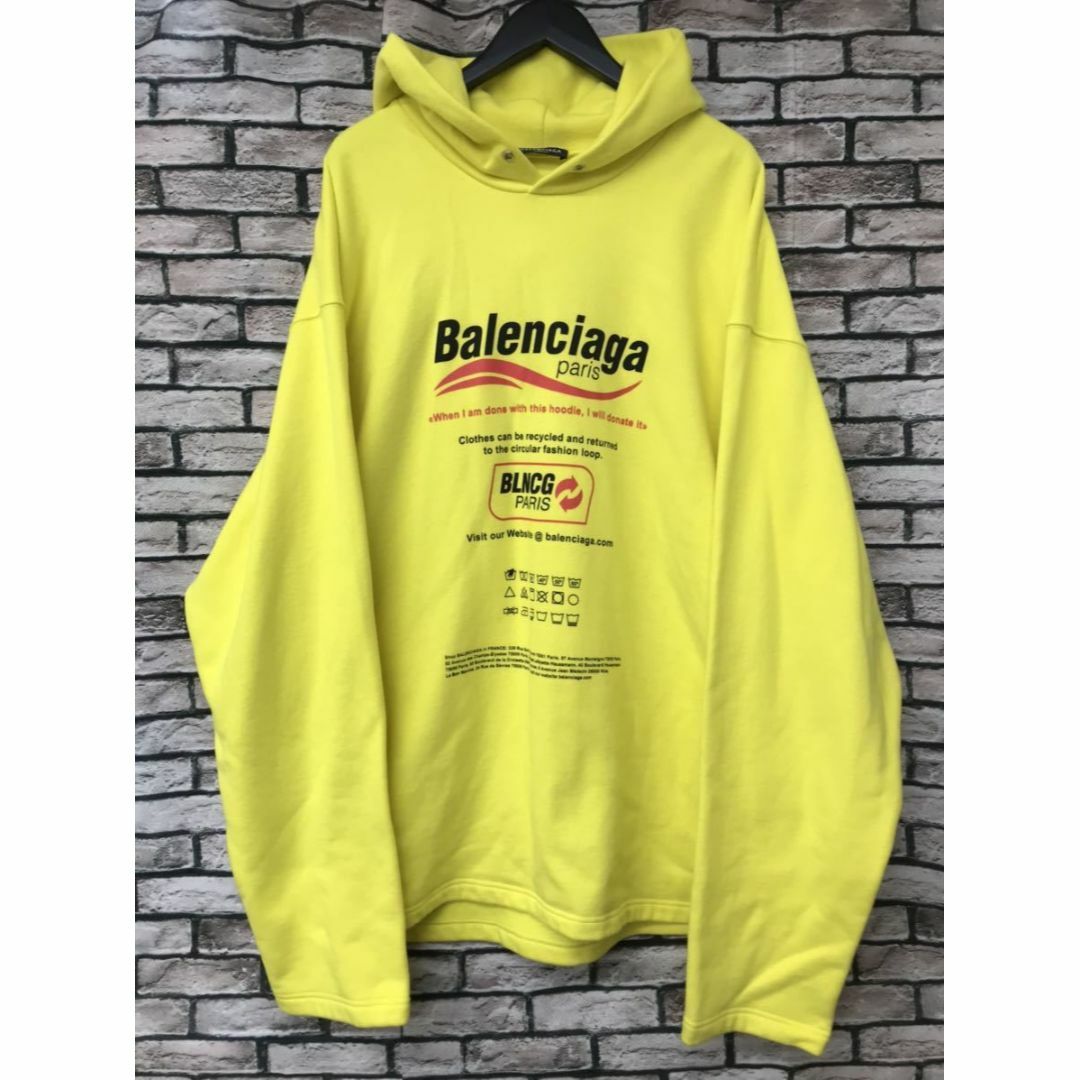 Balenciaga - BALENCIAGA バレンシアガ☆21AW ロゴプリントスウェット