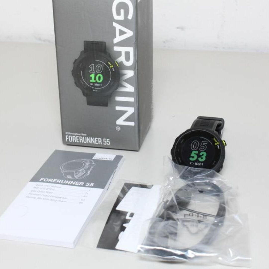 【海外モデル】GARMIN/Forerunner 55/GPSランニングウォッチメンズ