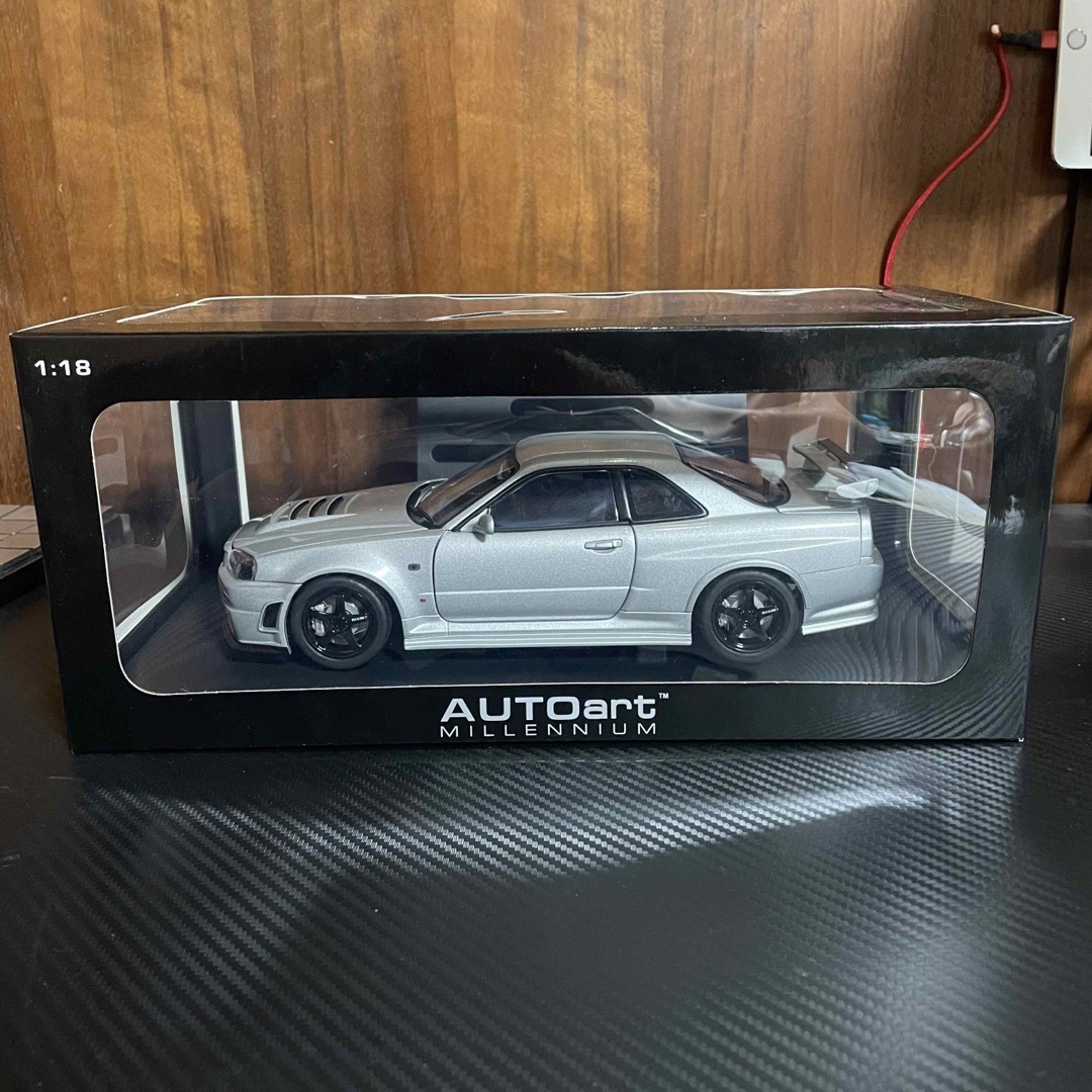 AUTOart - 未展示品 オートアート1/18 ニスモ R34 GT-R Z-tune