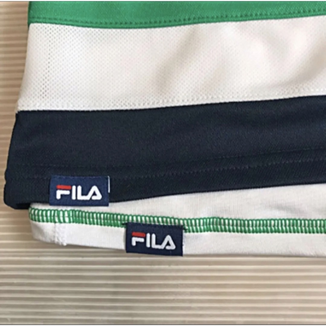 FILA(フィラ)の送料無料 新品 FILA GOLF レディース 長袖ハイネックインナー＆シャツL スポーツ/アウトドアのゴルフ(ウエア)の商品写真