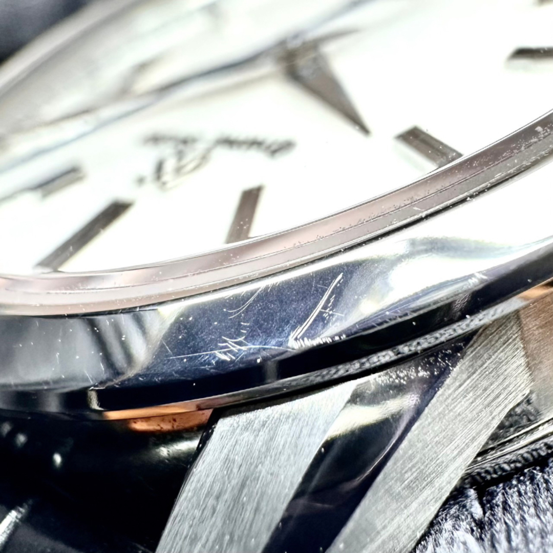 セイコー SEIKO Grand Seiko 9Sメカニカル 初代グランドセイコー リミテッドコレクション2017 SBGR305 ブラック ステンレススチール SS/純正尾錠・レザーストラップ 自動巻き メンズ 腕時計