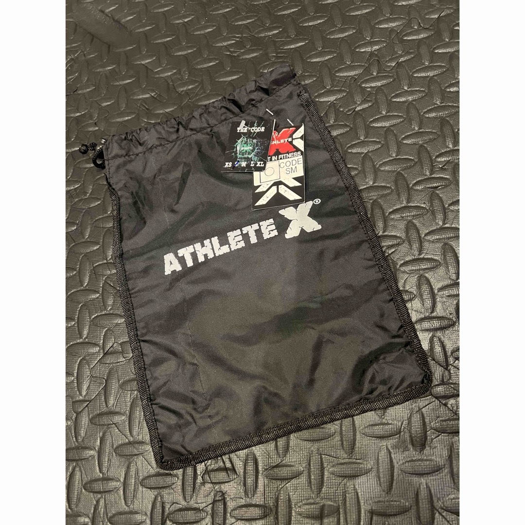 アスリートエックス　オープンフィンガーグローブ　Sサイズ（袋付き） スポーツ/アウトドアのトレーニング/エクササイズ(トレーニング用品)の商品写真