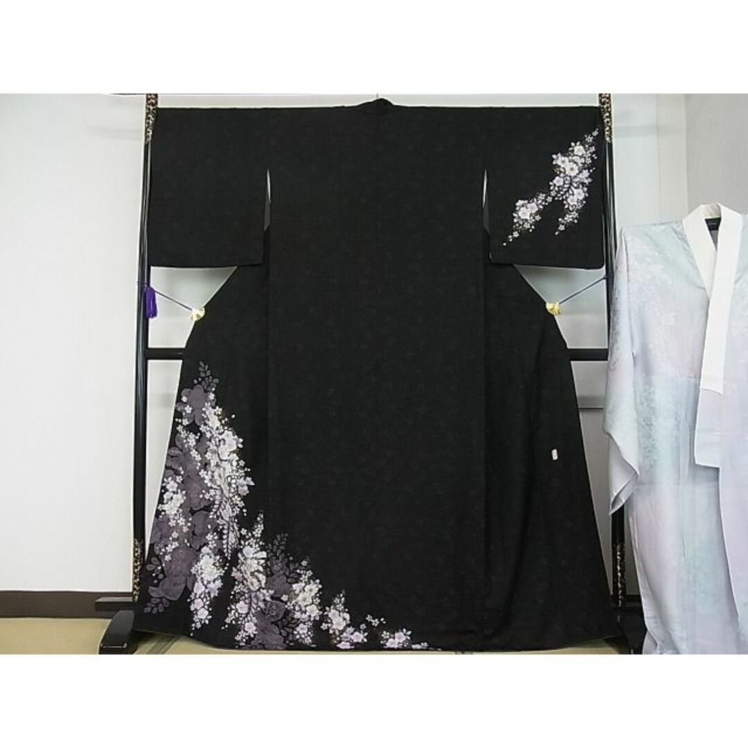 平和屋1□極上 越後十日町の一流染匠 桐屋・翠山工房 訪問着・長襦袢