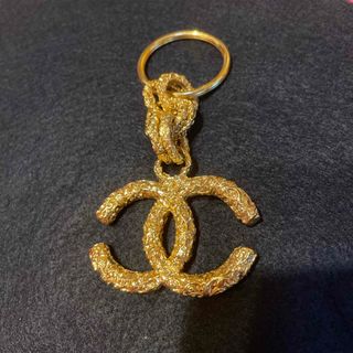 シャネル(CHANEL)のシャネル溶岩　キーリング　チャーム(キーホルダー)