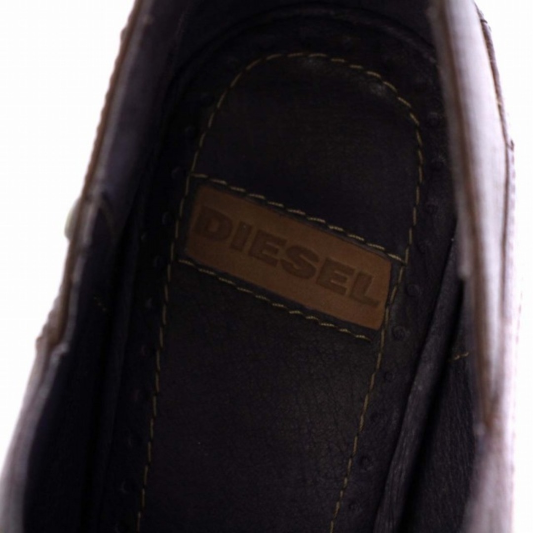 DIESEL(ディーゼル)のディーゼル DIESEL ブーティ ショートブーツ レザー 23cm 茶 レディースの靴/シューズ(ブーツ)の商品写真