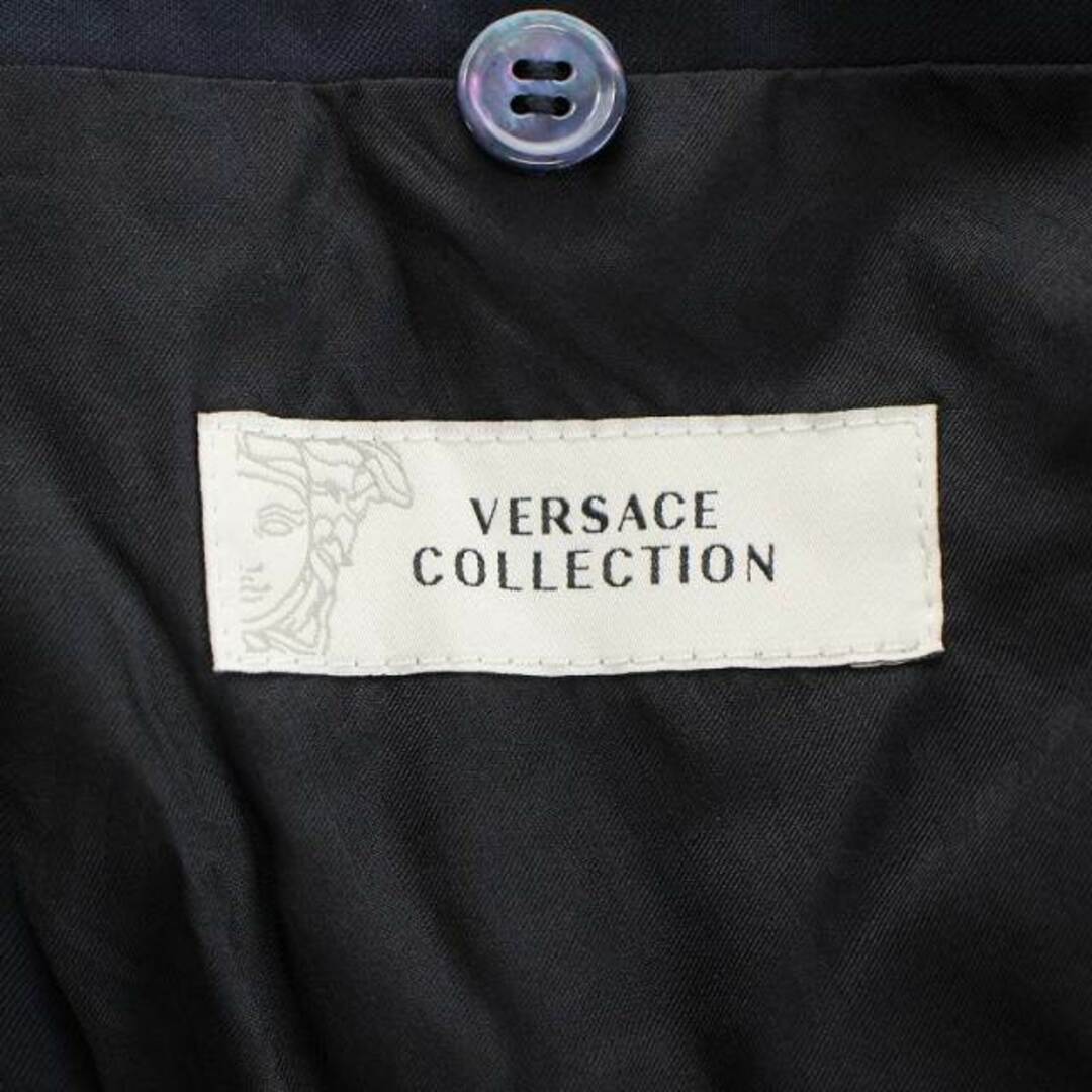 VERSACE VERSACE COLLECTION スーツ セットアップ 上下 44 XS 紺の通販 by ベクトル  ラクマ店｜ヴェルサーチならラクマ