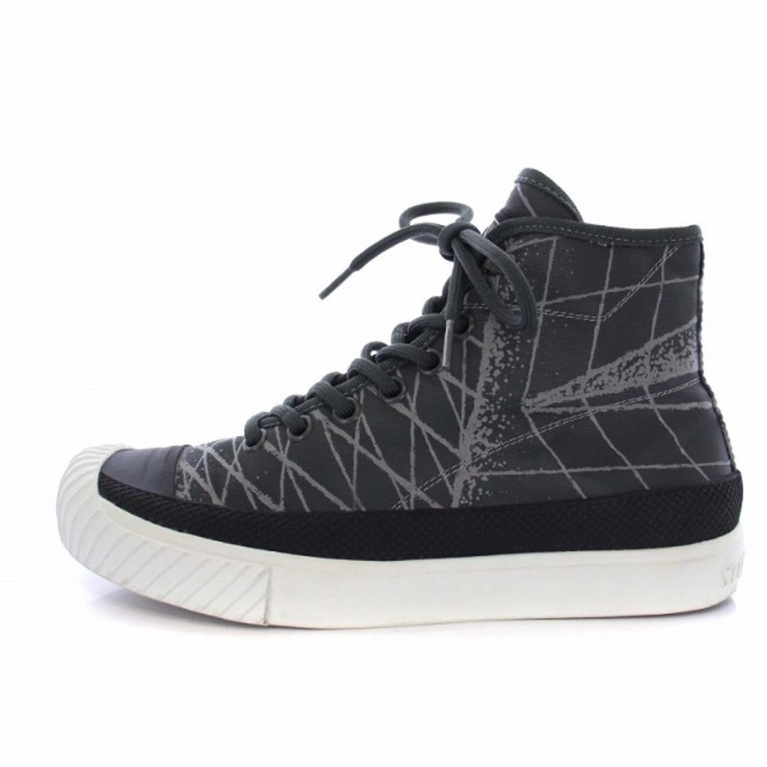 STONE ISLAND Reflective MidTop Sneakers