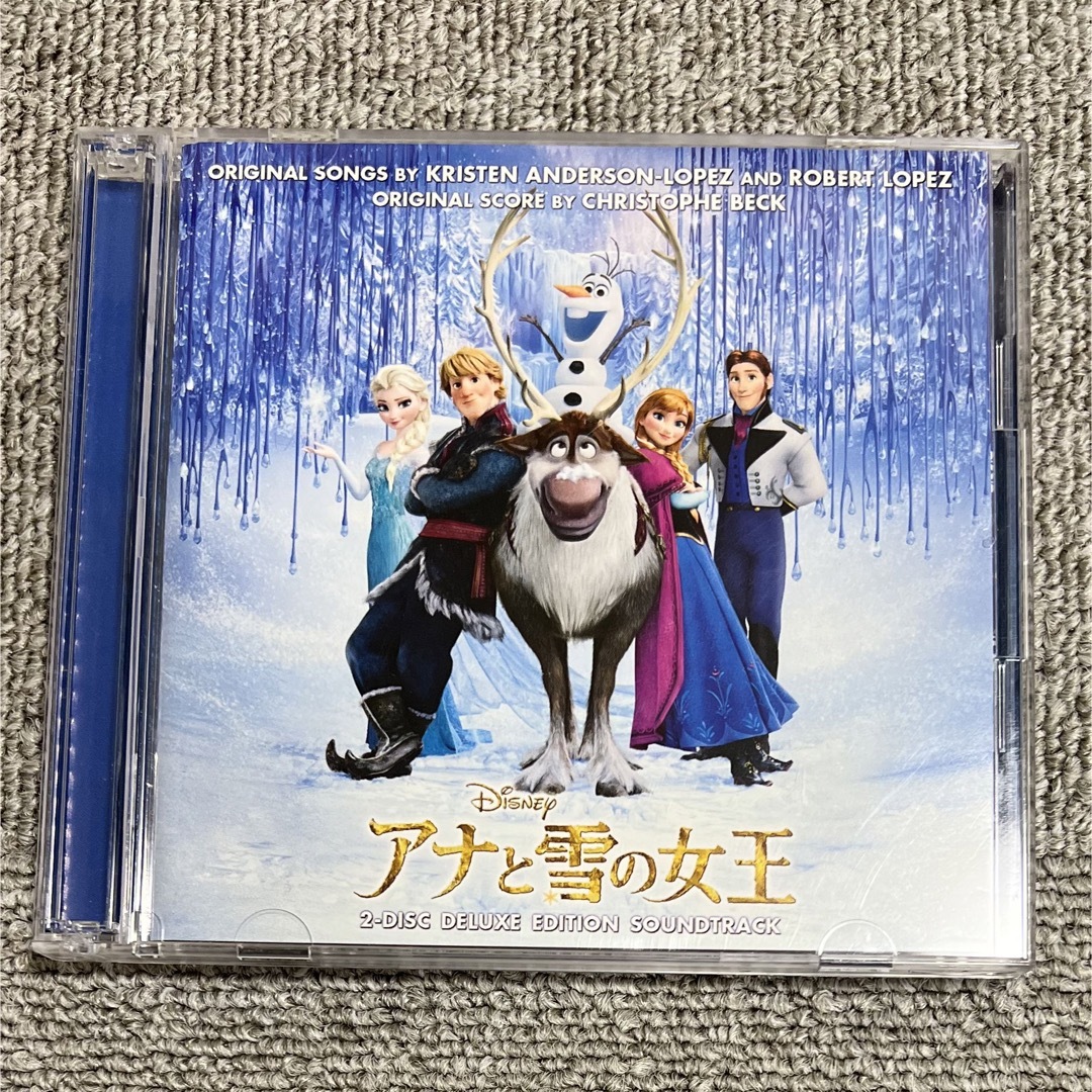 アナと雪の女王(アナトユキノジョオウ)の「アナと雪の女王」オリジナル・サウンドトラック-デラックス・エディション- エンタメ/ホビーのCD(映画音楽)の商品写真