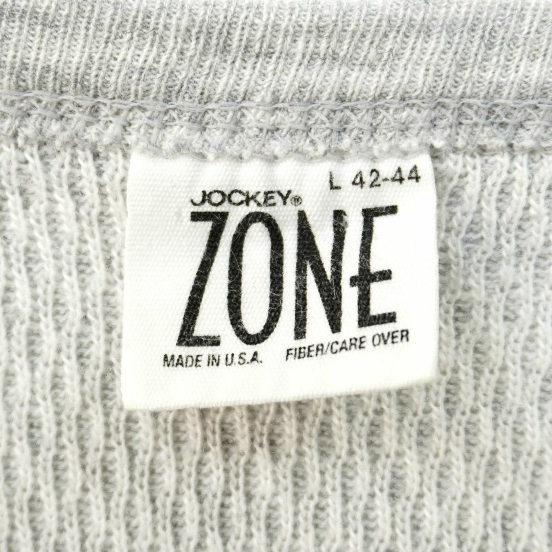 JOCKEY(ジョッキー)のJOCKEY ZONE THERMAL SHIRTS 1990s L T226 メンズのトップス(Tシャツ/カットソー(七分/長袖))の商品写真