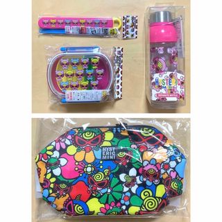 ヒスミニ☆正規品☆新品☆ランチセット☆お弁当箱☆お箸☆水筒☆保冷バッグ☆テディ