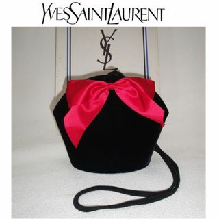 イヴサンローラン(Yves Saint Laurent)の【正規品】◆YVES SAINT LAURENT◆ ブラック ショルダー バッグ(ショルダーバッグ)