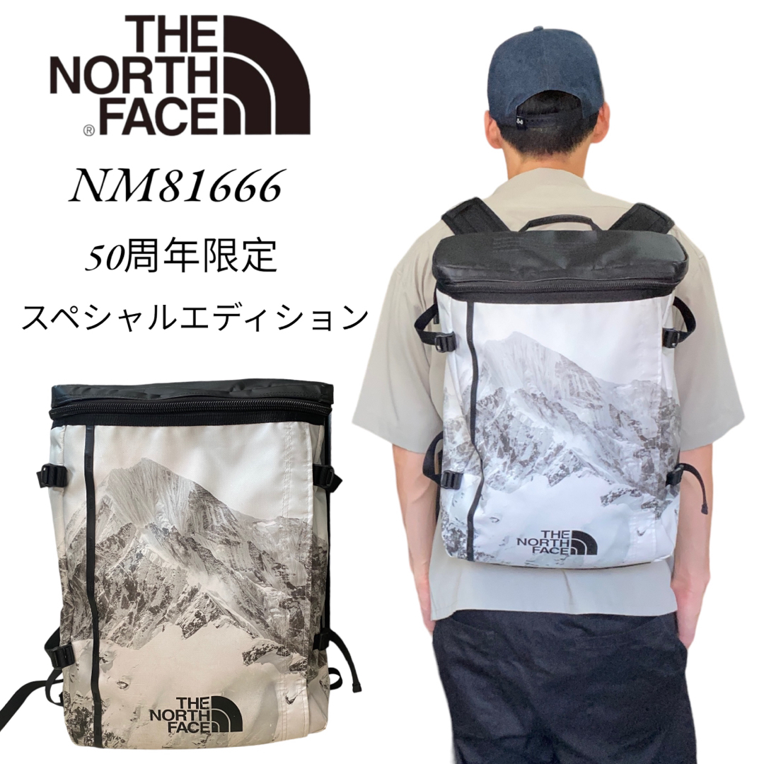 THE NORTH FACE(ザノースフェイス)の【希少】ノースフェイス　ヒューズボックス　スペシャルエディション　50周年記念 メンズのバッグ(バッグパック/リュック)の商品写真