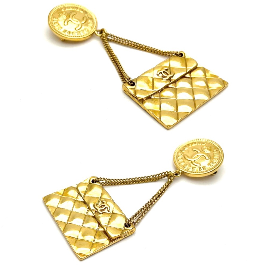 CHANEL シャネル ブローチ マトラッセ スイング バッグモチーフ ココ