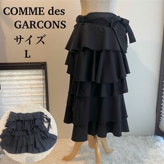 BLACK COMME des GARCONS - ブラックコムデギャルソン 短冊デザイン