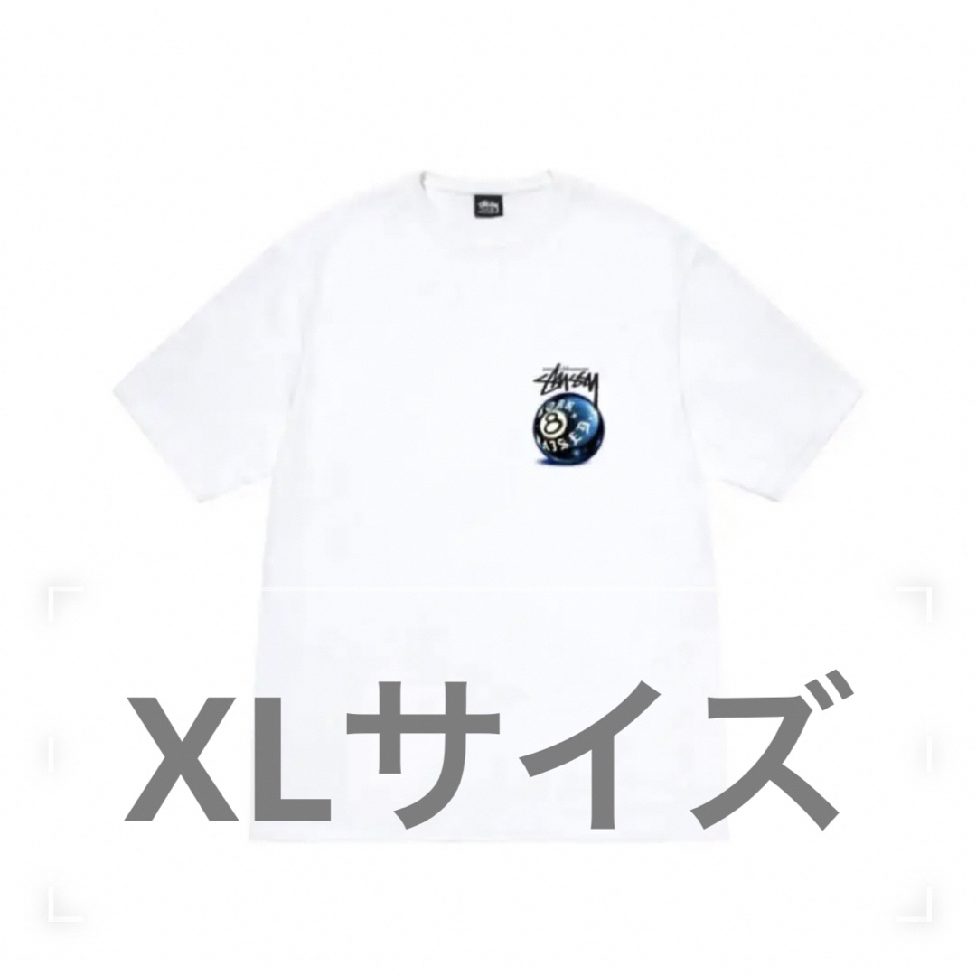 STUSSY - Stussy Born x Raised 8 Ball Tee white XLの通販 by 女性 ...