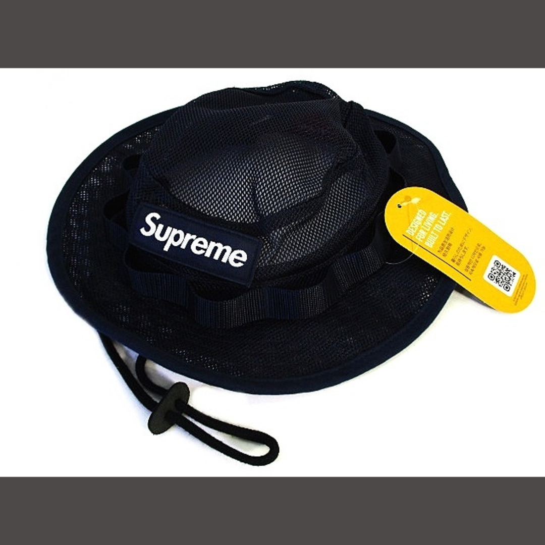 新品　シュプリーム  ブラック デニム キャップ ブーニー supreme